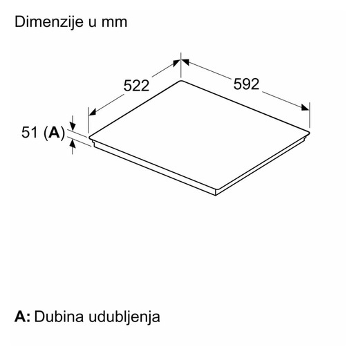 Bosch ugradna ploča PIX61RHC1E