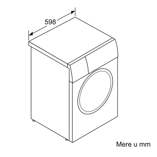 Bosch mašina za pranje veša WAN28060BY