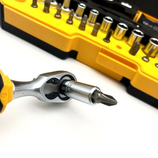 Set alata felo xl-strongbox r-go sa čegrtaljkom sl/hex/hex-nut/ph/sq 05783656 36 kom