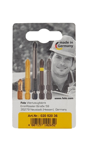 Bit felo industrial slot sl5,5 x 25 02052036 2 kom u blisteru