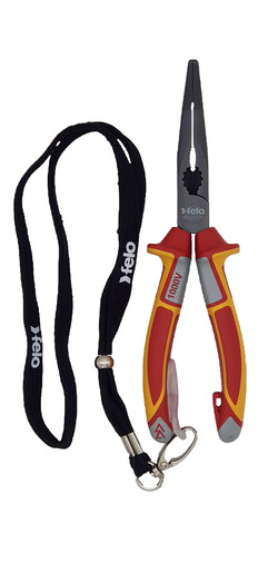 Radio klešta zakrivljena vde felo 205 mm 58222540