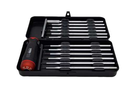 Set felo nm-box sa moment šrafciger 3,0-5,4 nm i nastavci felo sl ph pz torx ph/sl pz/sl 10099816 12 kom