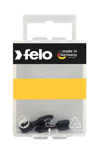 Udarni bit felo impact pozidriv pz2 x 25 02102241 2 kom u blisteru