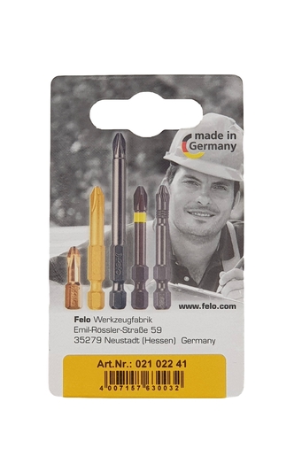 Udarni bit felo impact pozidriv pz2 x 25 02102241 2 kom u blisteru