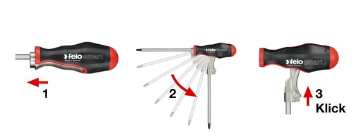 Ručka felo smart evo 1/4 x 105 mm 06920500