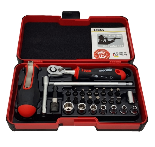 Set alata felo xl-strongbox smart evo sl/ph/pz/hex/tx/hex-nut 06081506 29 kom