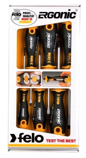 Set šrafcigera felo ergonic sl/ph/pz 40097118 7 kom