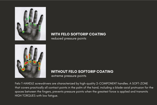 Adapter sa t-ručkom felo za nasadnim glavama 1/4 x 125 39763560