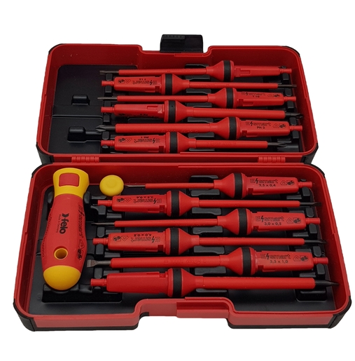 Set šrafcigera felo xl-strongbox e-smart vde sl/ph/pz/tx 06391306 13 kom