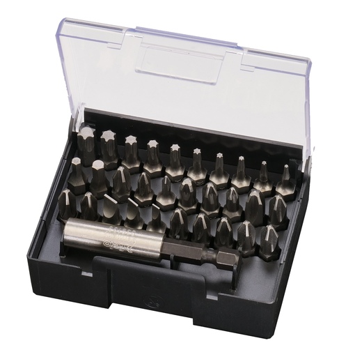 Set bitova felo bit-box clip sa držačem bitova sl/pz/ph/hex/tx 02013116 31 kom