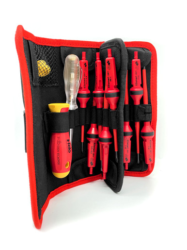 Set dielektrični alata felo belt bag e-smart slim vde sl/ph/pz/tx 06381204 12 kom