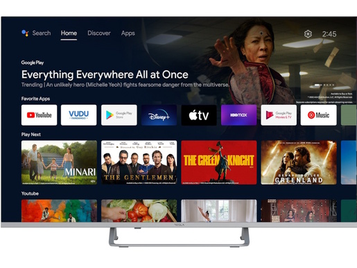 TESLA LED TV 65E635SUS Frameless, 4K Ultra HD, Smart TV, Android, Chromecast