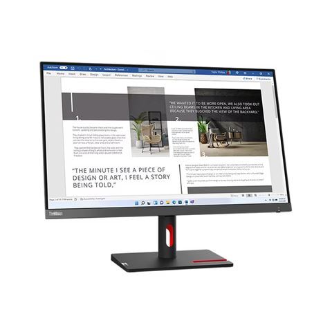 Monitor 27 Lenovo S27i-30 (63DFKAT4EU), FHD, IPS, 100Hz, 4ms, HDMI, VGA