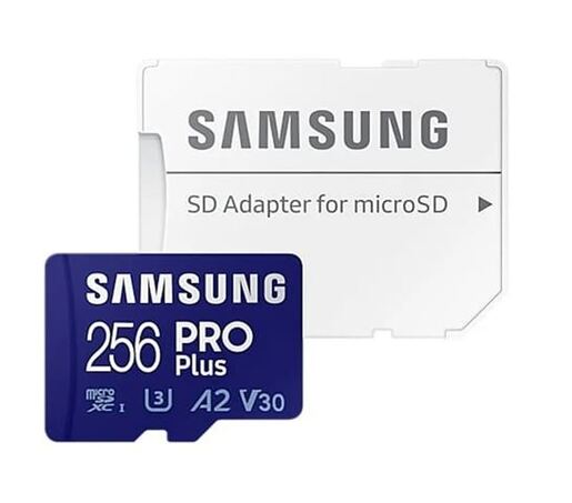 Memorijska kartica Samsung PRO Plus, microSDXC, 256GB, R180/W130 MB/s, U3 (MB-MD256SA/EU)