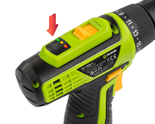 FIELDMANN FDV 10250-A Akumulatorska bušilica 12V