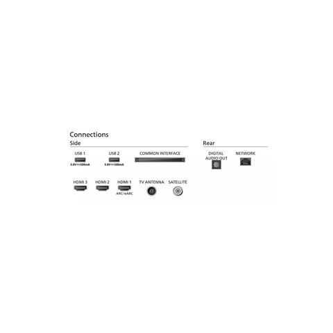 PHILIPS LED TV 43PUS7009/12, 4K Ultra HD, Smart TV, Titan OS, Pixel Precise Ultra HD, HDR 10, HDMI VRR **MODEL 2024**