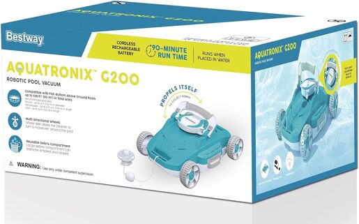 Bestway robotski usisivač za bazen
Aqua Tronix G200 (58765)