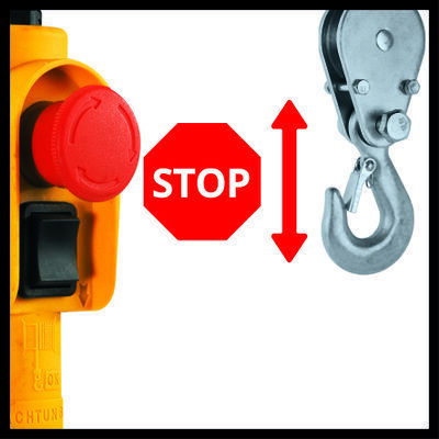 TC-EH 600, Dizalica sa sajlom