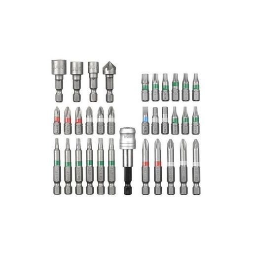 Einhell 34-delni set adaptera i bitova, 1/4", S-Box