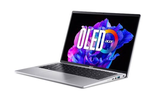 Laptop Acer Swift Go 14 SFG14-72-57FE NX.KP0EX.00A, 14 2.8K WQXGA+ OLED, Intel Core Ultra 5 125H, 16GB RAM, 1TB SSD, Windows 11 Home