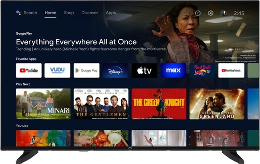 JVC LED TV 43VAF3300, Full HD, Android, Smart TV, WiFi, HDR10, Dolby Audio, DVB-T2/C/S2