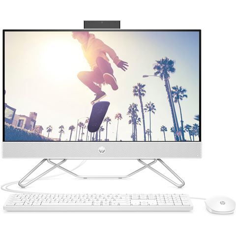 HP All-in-One 24-cb1048ny - Intel Core i5 1235U; 8GB RAM; 512GB SSD; 23.8" TouchScreen Full HD; Intel Iris Xe Graphics; FreeDOS; P/N: 9D5Z2EA