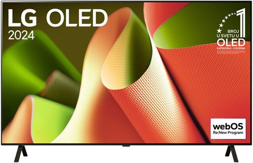 LG OLED B4 TV OLED55B42LA, 4K Ultra HD, Smart TV, WebOS, HDR10 Pro, α8 AI procesor 4K Gen7, Magic remote **MODEL 2024**