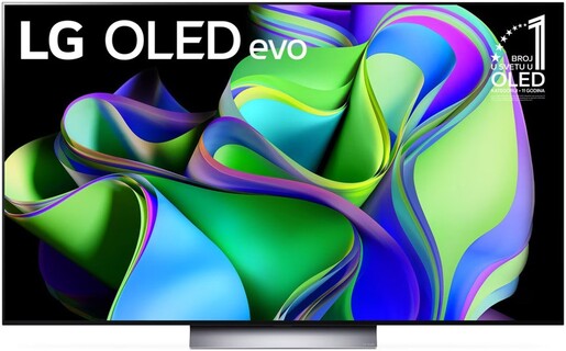 LG OLED evo C3 TV OLED77C31LA, 4K Ultra HD, Smart TV, WebOS, 120 Hz, Brightness Booster, Procesor α9 AI 4K Gen6, HDMI 2.1, Apple Airplay2, Magic remote