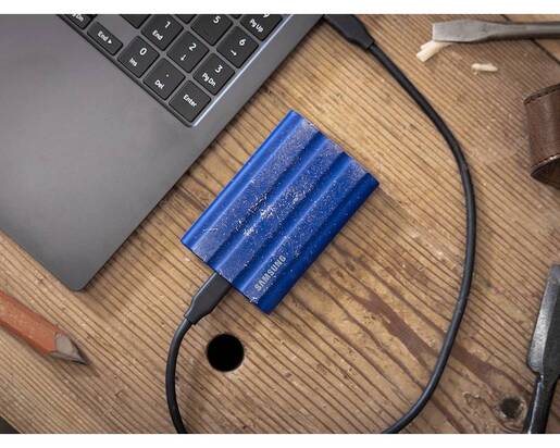 Eksterni SSD 2TB Samsung T7 Shield, USB-C, bež (MU-PE2T0K)