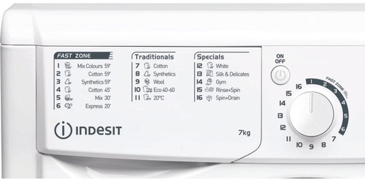 Indesit mašina za pranje veša EWC 71252 W EE N