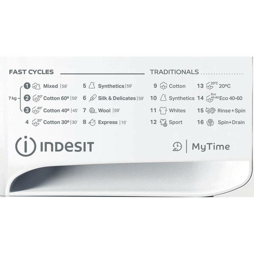 Indesit inverter mašina za pranje veša MTWE 71484 WK EE