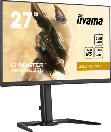 Monitor 27 IIYAMA GB2790QSU-B5, QHD, IPS, FreeSync, 240Hz, 1ms, HDMI, DP, gaming