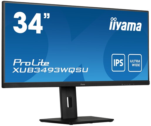 Monitor 34 IIYAMA ProLite XUB3493WQSU-B5, UWQHD, IPS, AdaptiveSync, 75Hz, 4ms, HDMI, DP