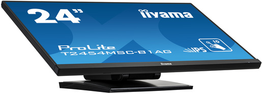 Monitor 23.8 IIYAMA ProLite T2454MSC-B1AG, FHD, IPS, 60Hz, 4ms, HDMI, VGA, Touch