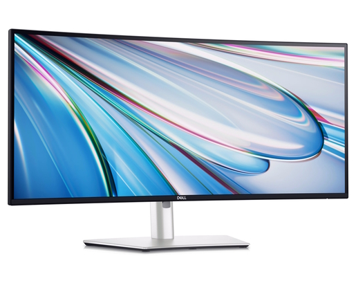 Monitor 34 DELL U3425WE, WQHD, IPS, zakrivljen, 120Hz, 5ms, HDMI, USB-A, USB-B, USB-C, DP