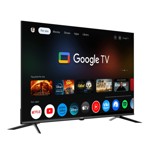 VOX LED TV 50GJU085B, 4K Ultra HD, Google Smart TV, HDR10/HLG, Dolby Audio, Bluetooth