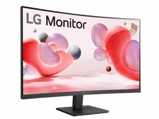 Monitor 31.5 LG 32MR50C-B, FHD, VA, FreeSync, zakrivljeni, 100Hz, 5ms, HDMI, VGA