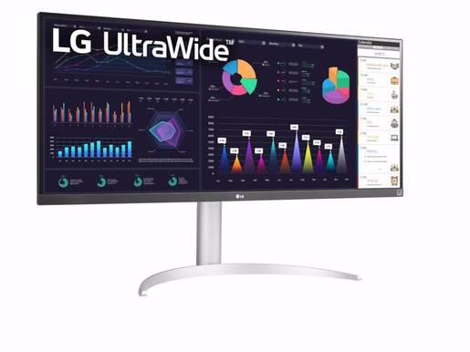 Monitor 34 LG 34WQ650-W, 4K UHD, IPS, FreeSync, 100Hz, 5ms, HDMI, DP
