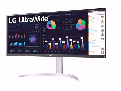 Monitor 34 LG 34WQ650-W, 4K UHD, IPS, FreeSync, 100Hz, 5ms, HDMI, DP