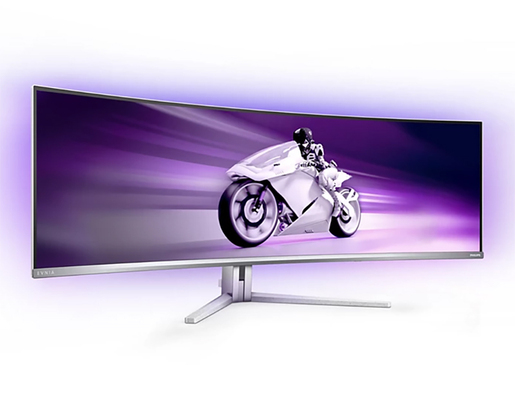 Monitor 48.9 PHILIPS 49M2C8900L/00, 4K UHD, QD OLED, zakrivljen, 144Hz, 0.03ms, HDMI, USB-C, DP, gaming