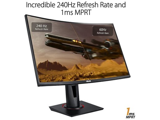 Monitor 27 ASUS TUF VG27VQM, FHD, VA, FreeSync, 240Hz, 1ms, HDMI, DP, gaming