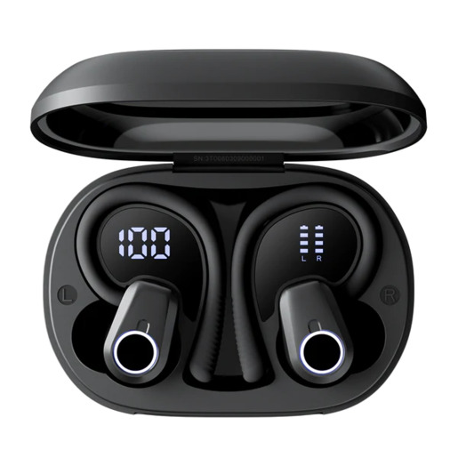 Bežične slušalice sa zakačkom za uši Blackview AirBuds 60 Black/BT 5.3/USB Type-C/IPX4