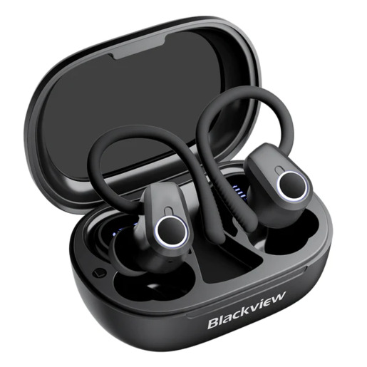 Bežične slušalice sa zakačkom za uši Blackview AirBuds 60 Black/BT 5.3/USB Type-C/IPX4