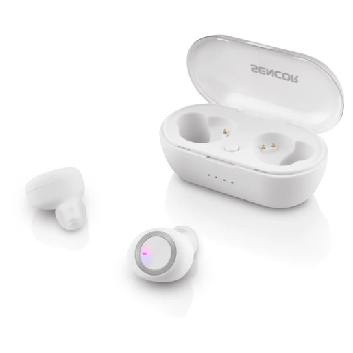 Bluetooth slušalice Sencor SEP 510BT WH/IP44/ TWS bele