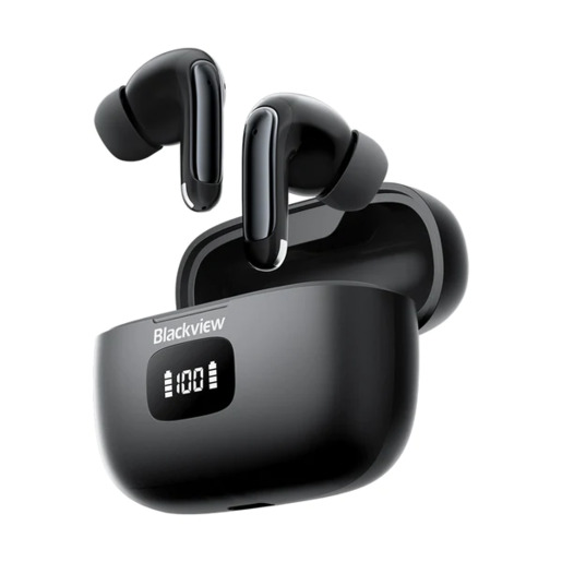Bežične slušalice Blackview AirBuds 8 Polar Night Black/ANC/BT 5.3/Type-C/IPX7