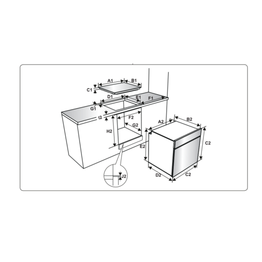Vox ugradni set SET 2110400 W