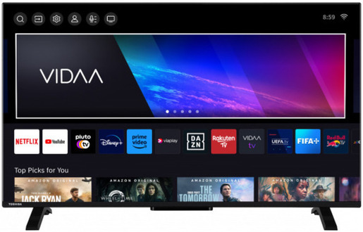 TOSHIBA LED TV 43LV2463DG, Full HD, Smart TV, VIDAA OS, Dolby Audio, Dolby Vision HDR, DVB-T2/C/S2