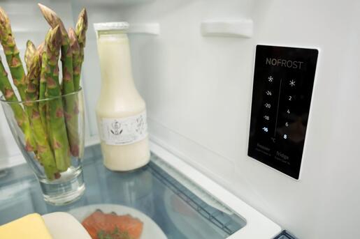 Gorenje kombinovani side by side frižider NRM8182MX