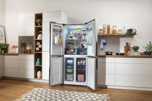 Gorenje kombinovani side by side frižider NRM8182MX