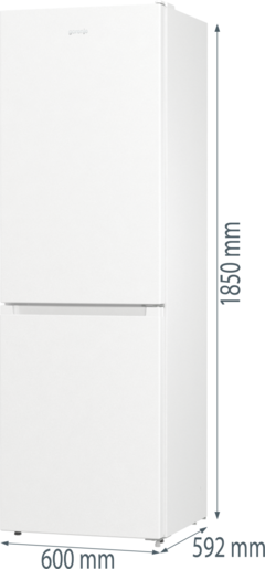 Gorenje kombinovani frižider NRK619EEW4